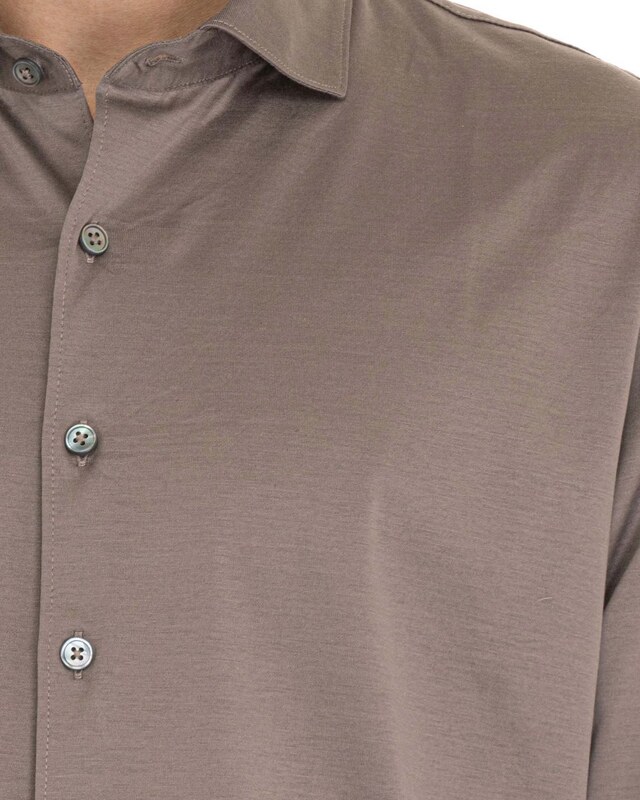 Camicia Gran Sasso Manica Lunga in Filo di Scozia 60120 : 56