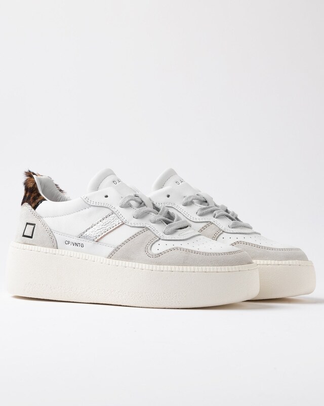 D.A.T.E. Sneakers DATE COURT PLATFORM VINTAGE CALF Leopardate : 37