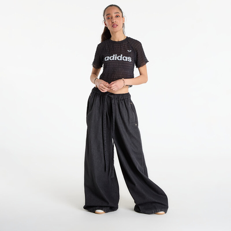 adidas Originals Maglietta adidas Smocked Tee Black M