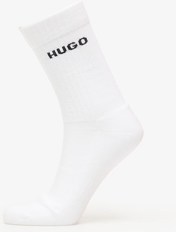 Calzini Hugo Boss Qs Angry Dog Socks 3-Pack White 43-46