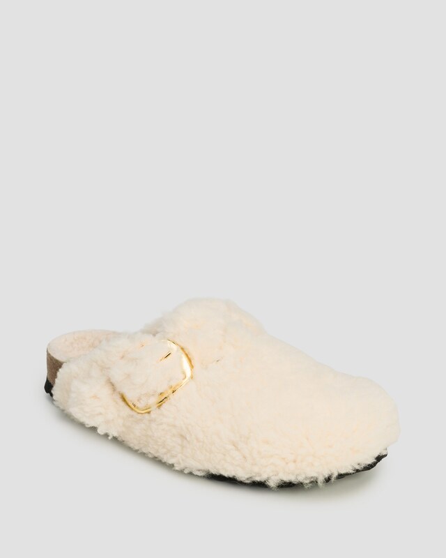 Ciabatte Birkenstock Boston Shearling Vl Narrow