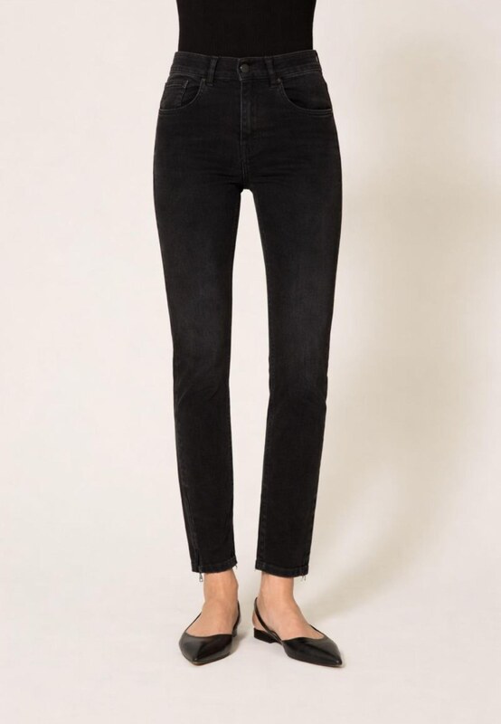 TWINSET Jeans skinny con zip Actitude