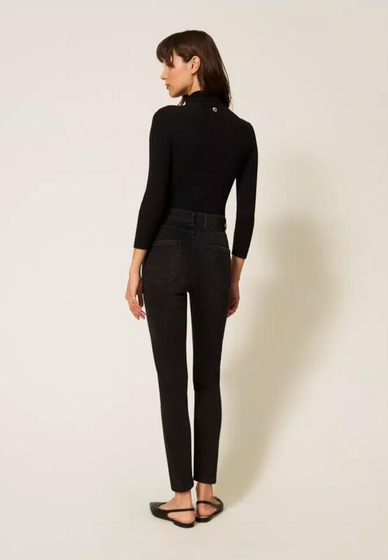 TWINSET Jeans skinny con zip Actitude