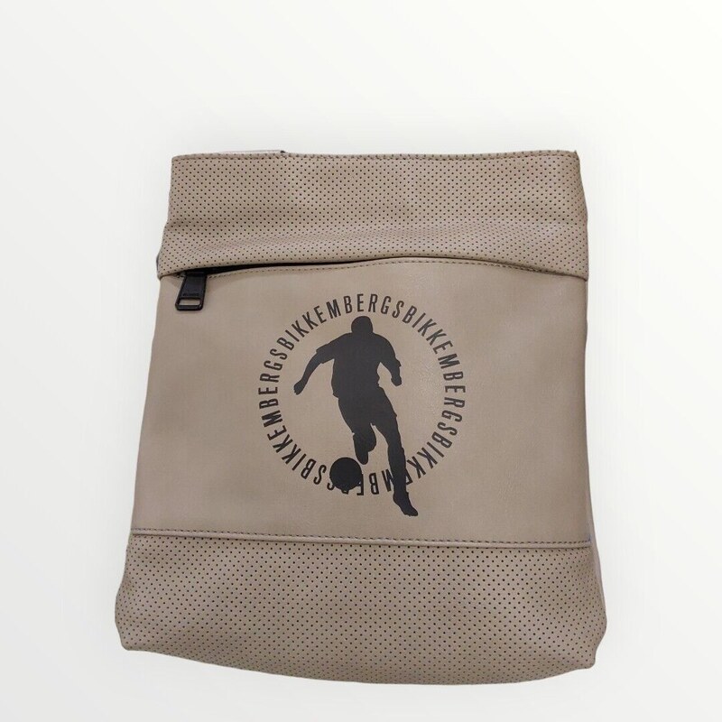 bikkembergs - borsello da uomo bikkembergs in eco pelle Chiusura con zip Tracolla in tessuto regolabile - E2BPME1O0022020