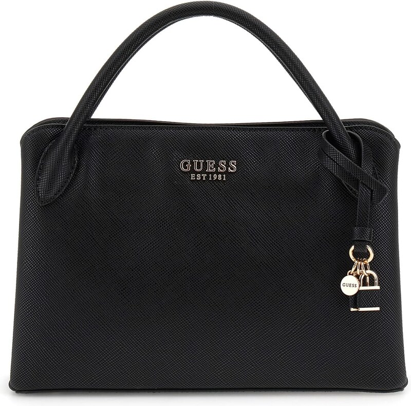 GUESS - Borsa a mano e a tracolla guess Borsa in saffiano con chiusura con zip e bottoni - ZG964306