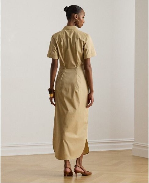 Lauren Ralph Lauren Chemisier ritorto in misto cotone