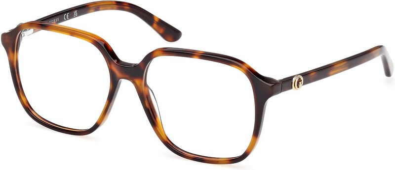 Guess Donna Guess GU50309 056 Montature da vista Acetato Havana Squadrata Normale