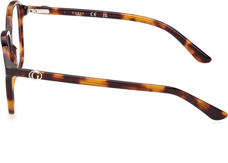 Guess Donna Guess GU50309 056 Montature da vista Acetato Havana Squadrata Normale