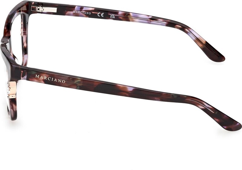 Guess by Marciano Donna Guess by Marciano GM50048 083 Montature da vista Acetato Havana Squadrata Normale