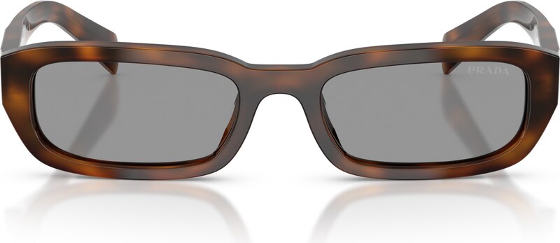 Prada Donna Prada PR B06S 20D50Q Occhiali da sole Acetato Havana Grigio Squadrata Normale