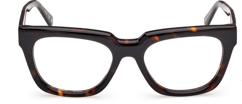 Guess Uomo Guess GU50238 052 Montature da vista Acetato Havana Squadrata Normale