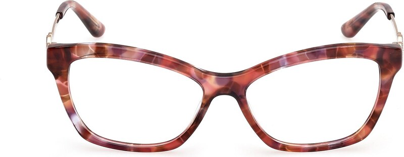 Guess Donna Guess GU50231 068 Montature da vista Acetato Rosso Squadrata Normale