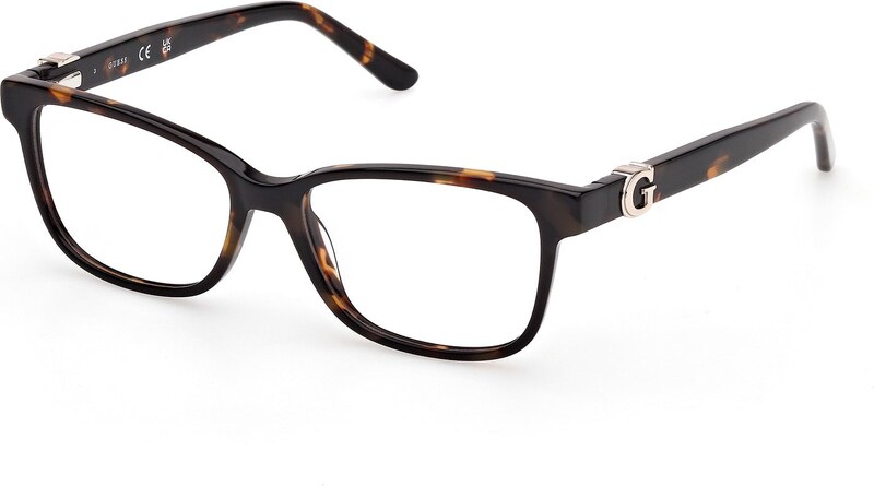 Guess Donna Guess GU50227 052 Montature da vista Acetato Havana Squadrata Normale