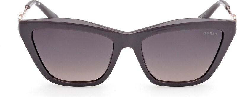 Guess Donna Guess GU00199 20B Occhiali da sole Iniettato Grigio Fumo Squadrata Normale