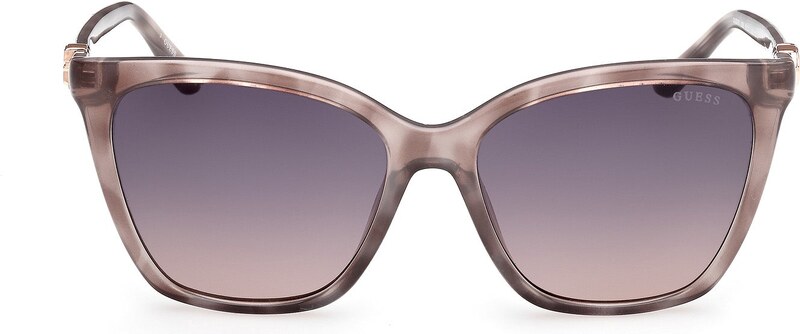 Guess Donna Guess GU00191 20B Occhiali da sole Iniettato Grigio Fumo Squadrata Normale