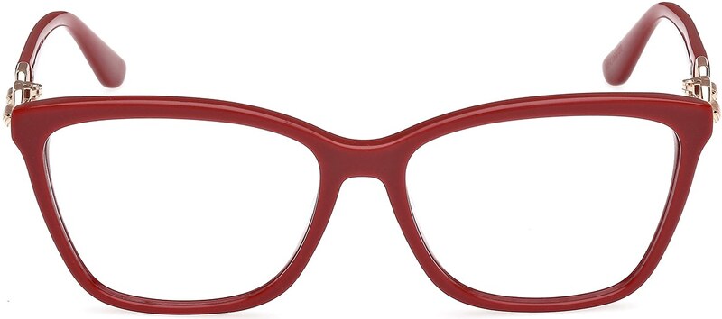 Guess Donna Guess GU50181 066 Montature da vista Acetato Rosso Squadrata Normale