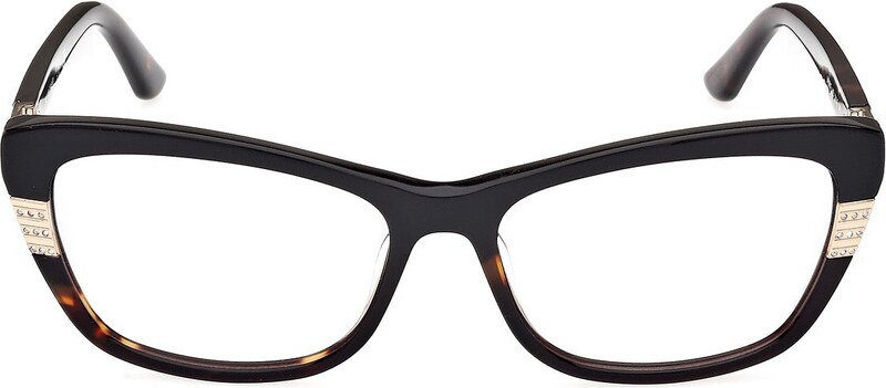 Guess by Marciano Donna Guess by Marciano GM50010 005 Montature da vista Acetato Nero Squadrata Normale