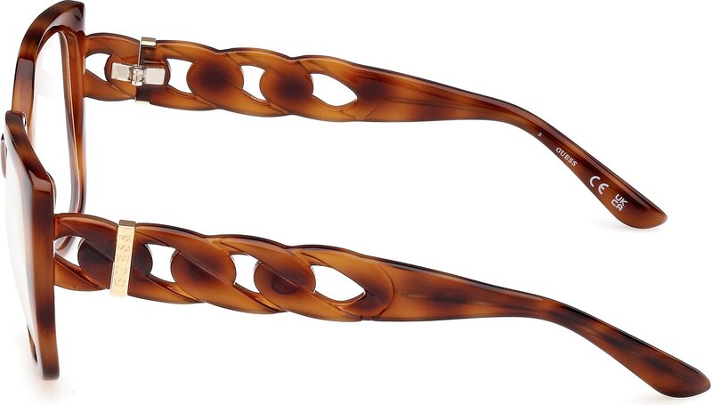 Guess Donna Guess GU50118 053 Montature da vista Iniettato Havana Squadrata Normale