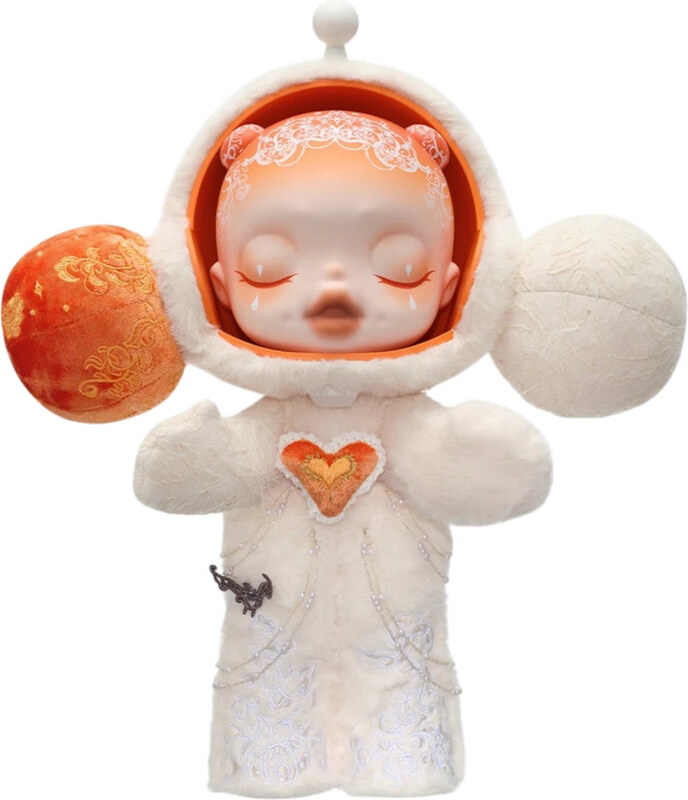 Pop Mart SKULLPANDA White Moon 400%