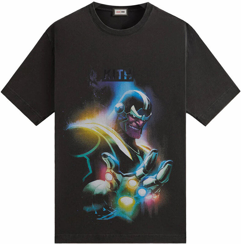 Kith x Marvel Mad Titan Vintage Tee Black