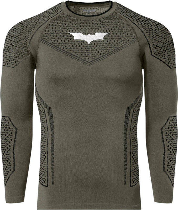 YoungLA x Batman Compression L/S Tee Grey/Green