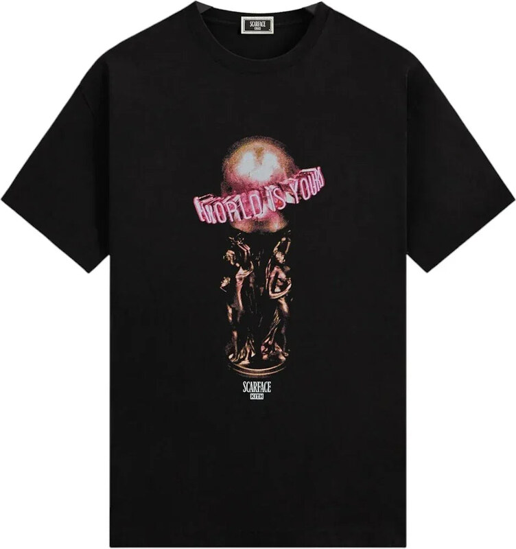 Kith x Scarface The World Is Yours Tee Black