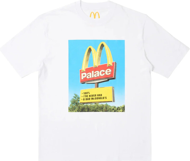 Palace x McDonald's Sign T-shirt White