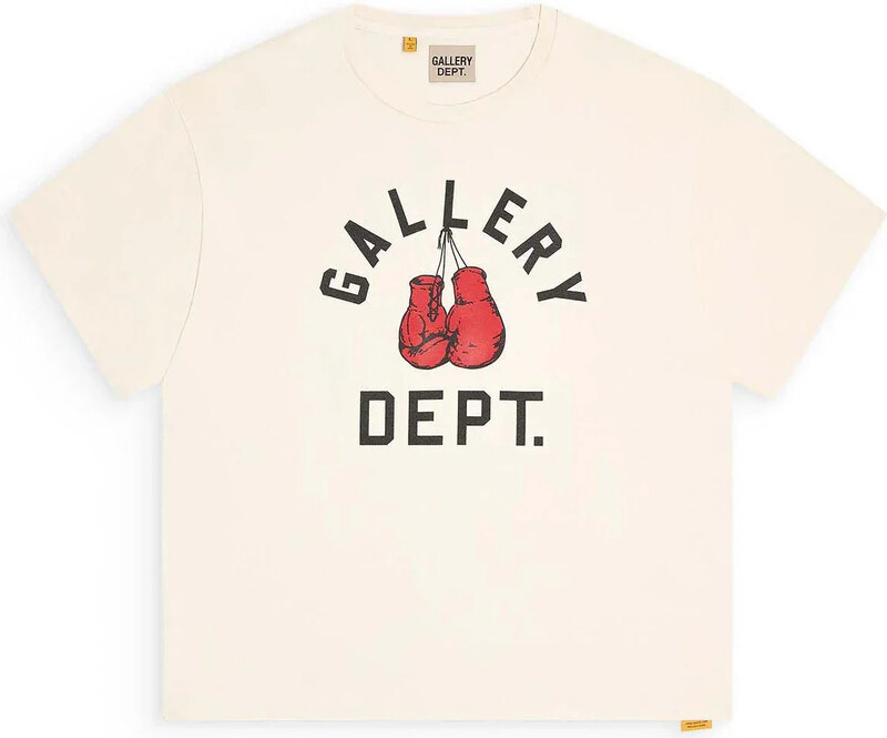Gallery Dept. Boxing Merch Tee Cream