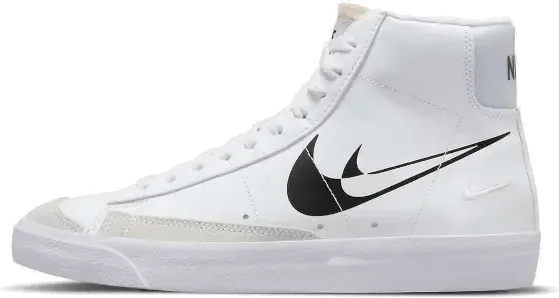 Nike Blazer metà '77 doppio negativo bianco nero