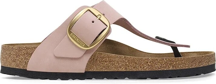 Birkenstock infradito in nabuk Gizeh Big Buckle