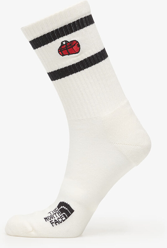 The North Face Everyday Crew TNF Icons Sock 2-Pack White Dune XS