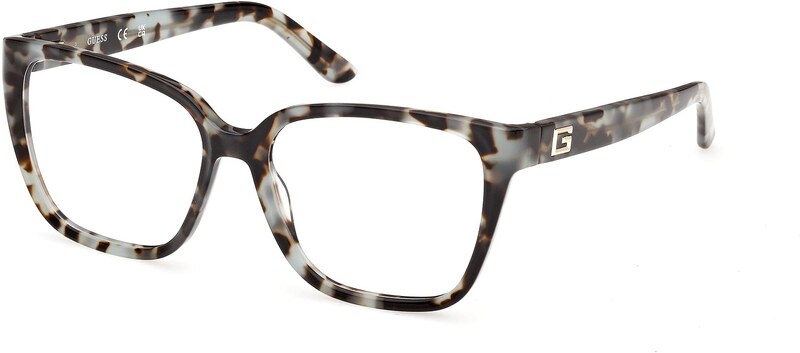 Guess Donna Guess GU50354 086 Montature da vista Acetato Havana Squadrata Normale