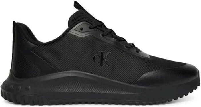 Calvin Klein scarpe nere uomo logo sul lato