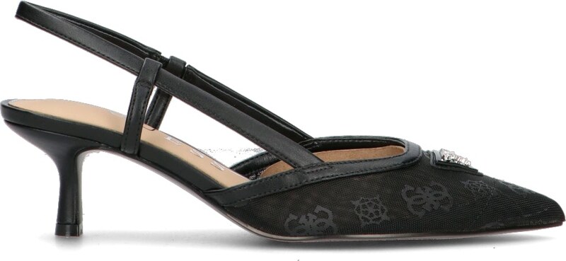GUESS Slingback donna nera DECOLLETE TALL SCOP
