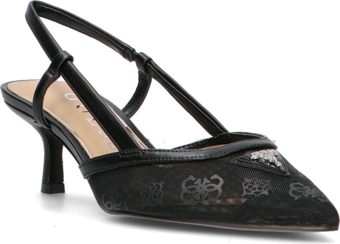GUESS Slingback donna nera DECOLLETE TALL SCOP