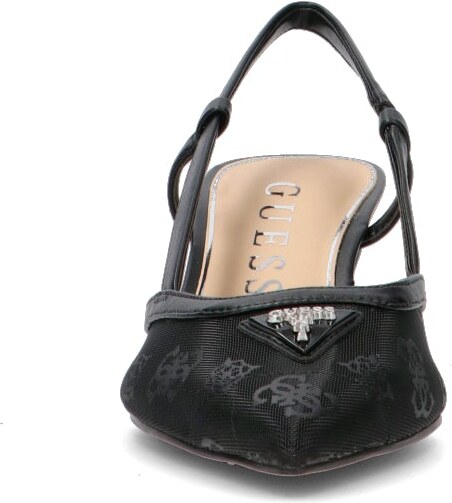 GUESS Slingback donna nera DECOLLETE TALL SCOP