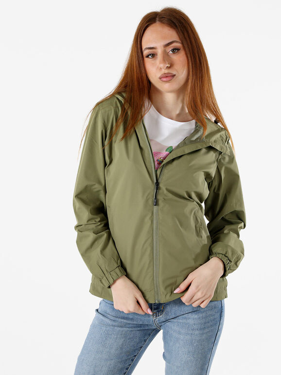 Solada Giacca a Vento Da Donna Con Cappuccio - Verde Leggere Taglia Xxl
