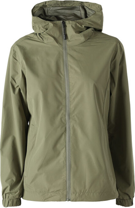 Solada Giacca a Vento Da Donna Con Cappuccio - Verde Leggere Taglia Xxl