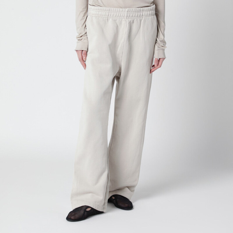 Entire Studios Pantalone jogging bianco vintage