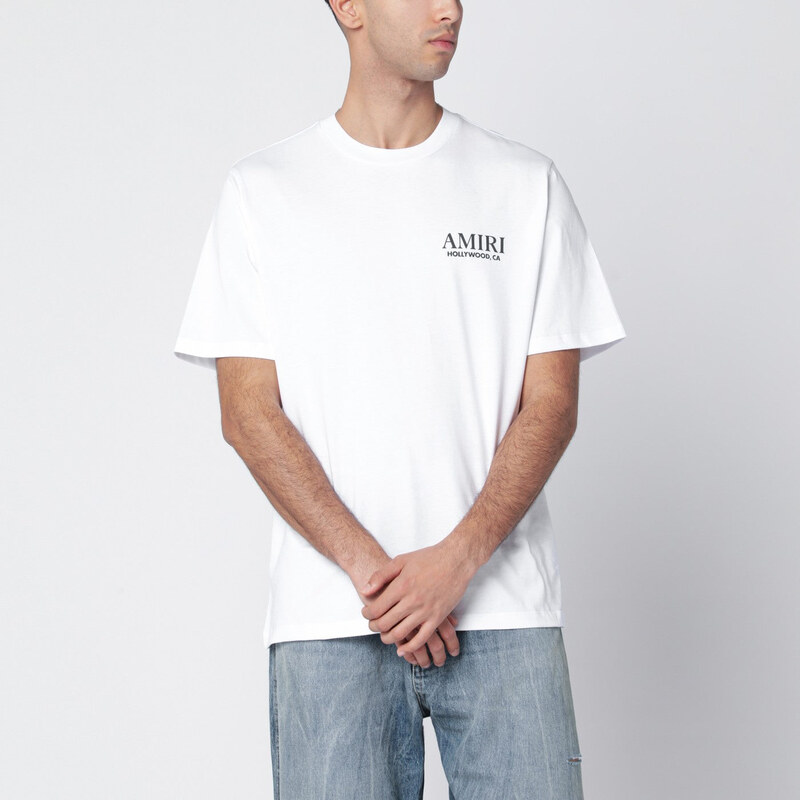 AMIRI T-shirt Bones Stacked bianca