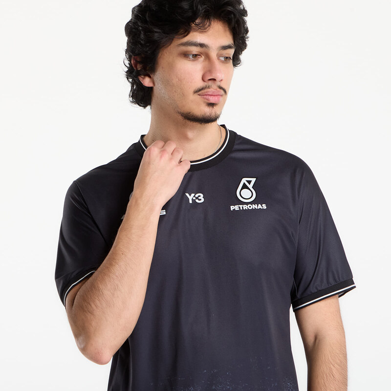 Maglia Y-3 Mercedes AMG Petronas Formula 1 Team Mechanics Short Sleeve Jersey Black XL