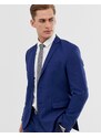 Jack & Jones Premium - Giacca da abito slim stretch blu