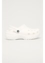 Crocs ciabatte slide Classic Platform Clog donna colore bianco 207989