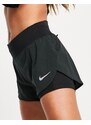 Nike Running - Eclipse - Pantaloncini 2 in 1 neri-Nero
