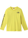 The North Face M Coordinates L/S Tee Acid Yellow - Uomini - Maglietta a maniche corte The North Face - Giallo - NF0A5IG9760