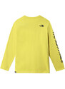 The North Face M Coordinates L/S Tee Acid Yellow - Uomini - Maglietta a maniche corte The North Face - Giallo - NF0A5IG9760