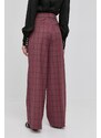 Custommade pantaloni in lana donna
