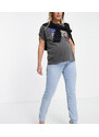 Missguided Maternity - Riot - Mom jeans comodi elasticizzati blu