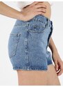Angelica 2000 Shorts Di Jeans a Vita Alta Donna Taglia Xs