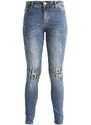 Ghiaccio&Limone Jeans Con Paillettes Slim Fit Donna Taglia S